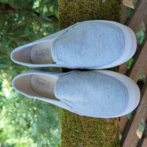 Sparkly grey Keds
